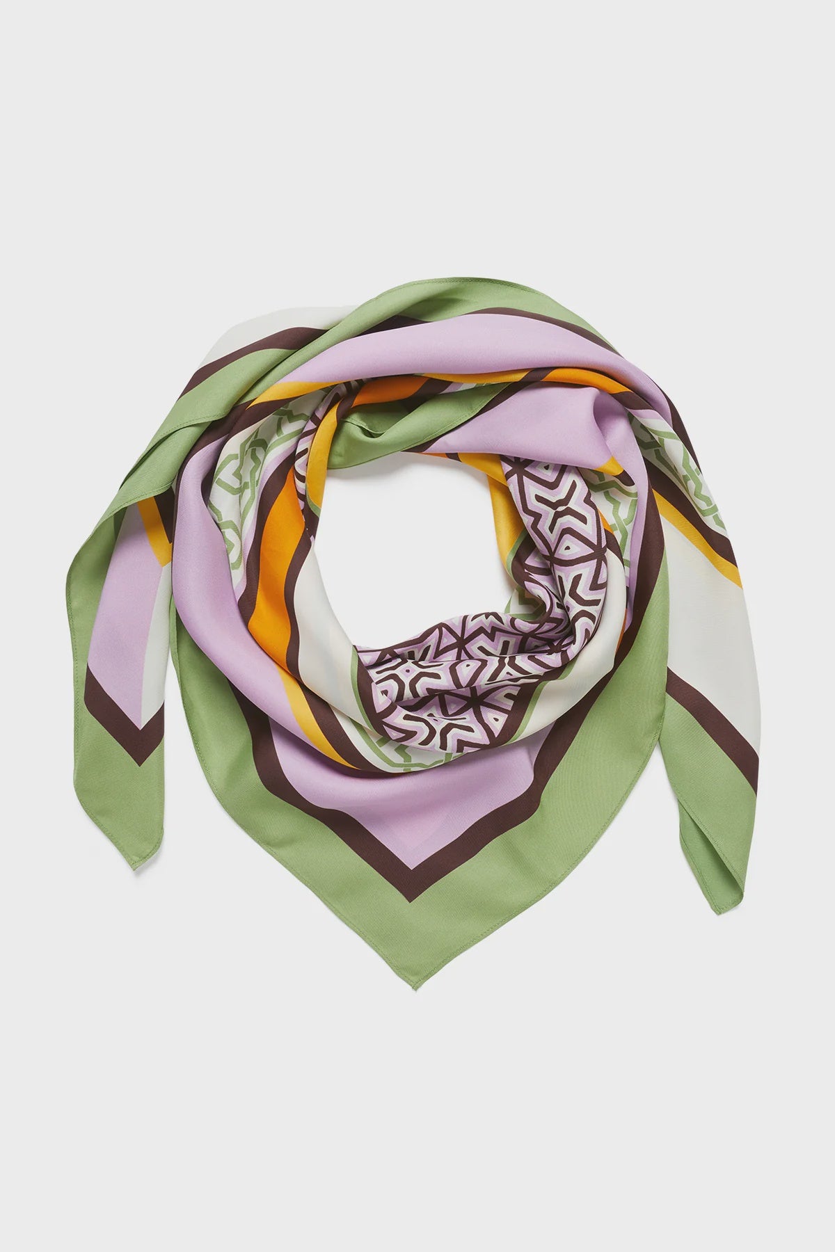 Nova Scarf Lattice Print