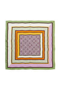 Nova Scarf Lattice Print