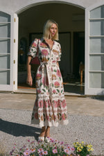 Load image into Gallery viewer, Evita Maxi Dress Rosa Floral
