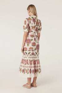 Evita Maxi Dress Rosa Floral