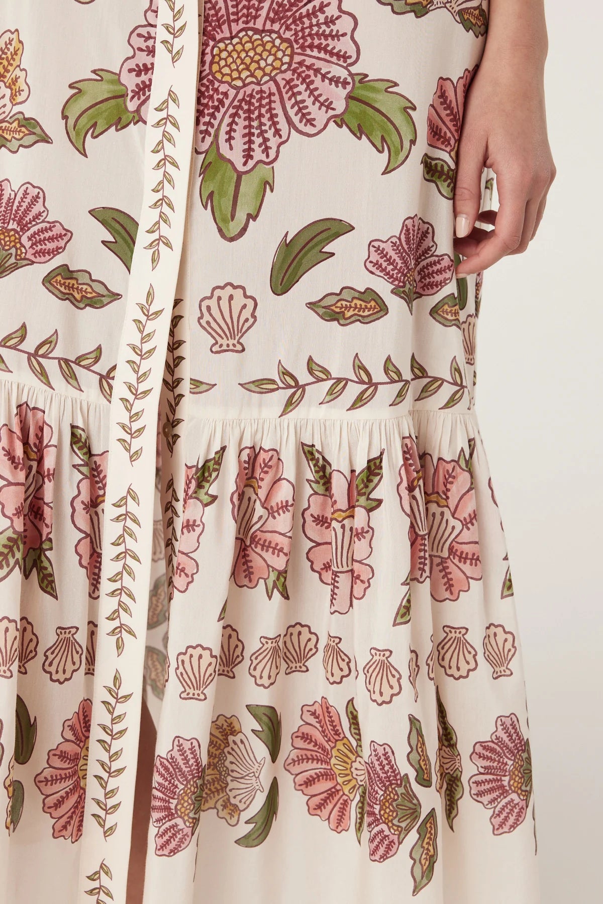 Evita Maxi Dress Rosa Floral