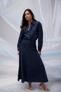 Bay Skirt Indigo