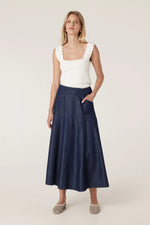 Load image into Gallery viewer, Bay Skirt Indigo
