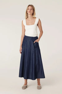 Bay Skirt Indigo