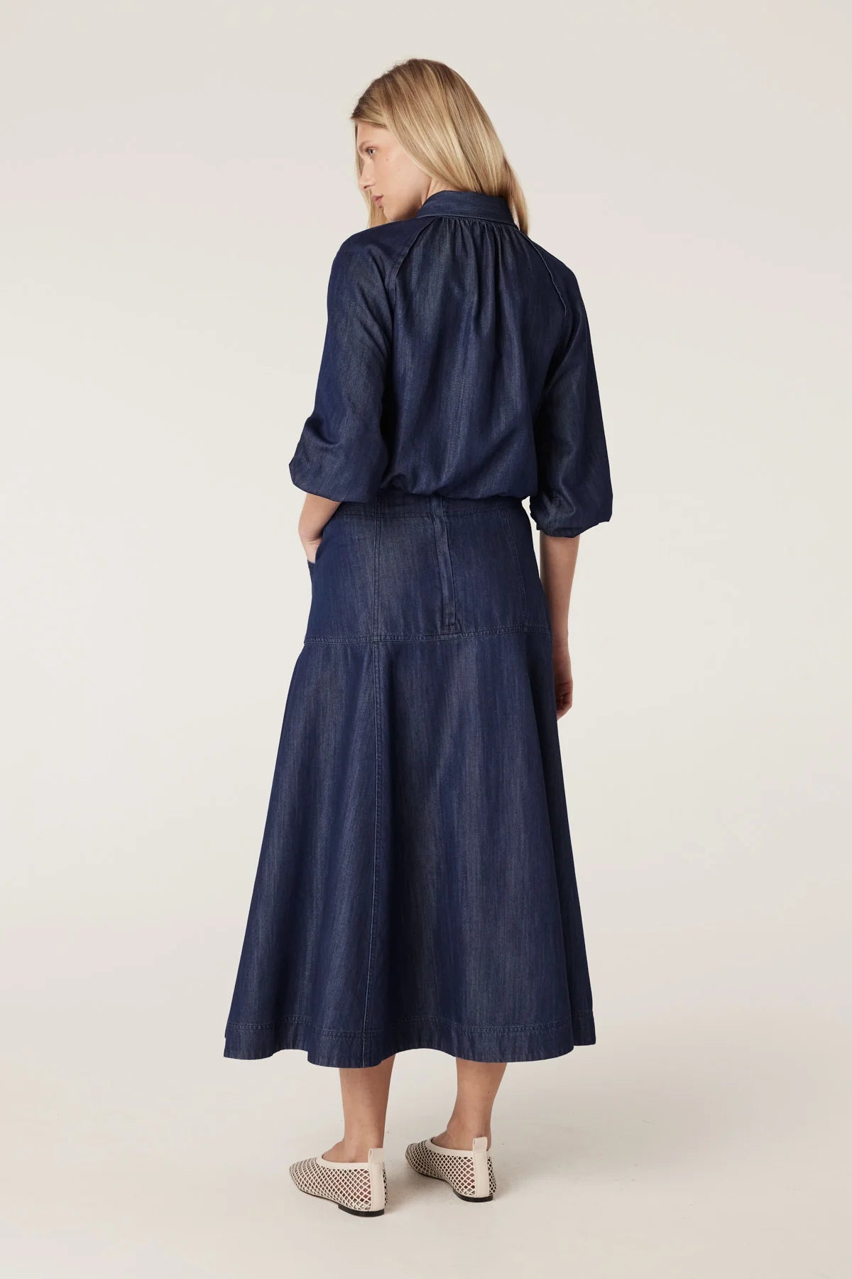 Bay Skirt Indigo