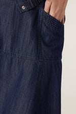 Load image into Gallery viewer, Bay Skirt Indigo
