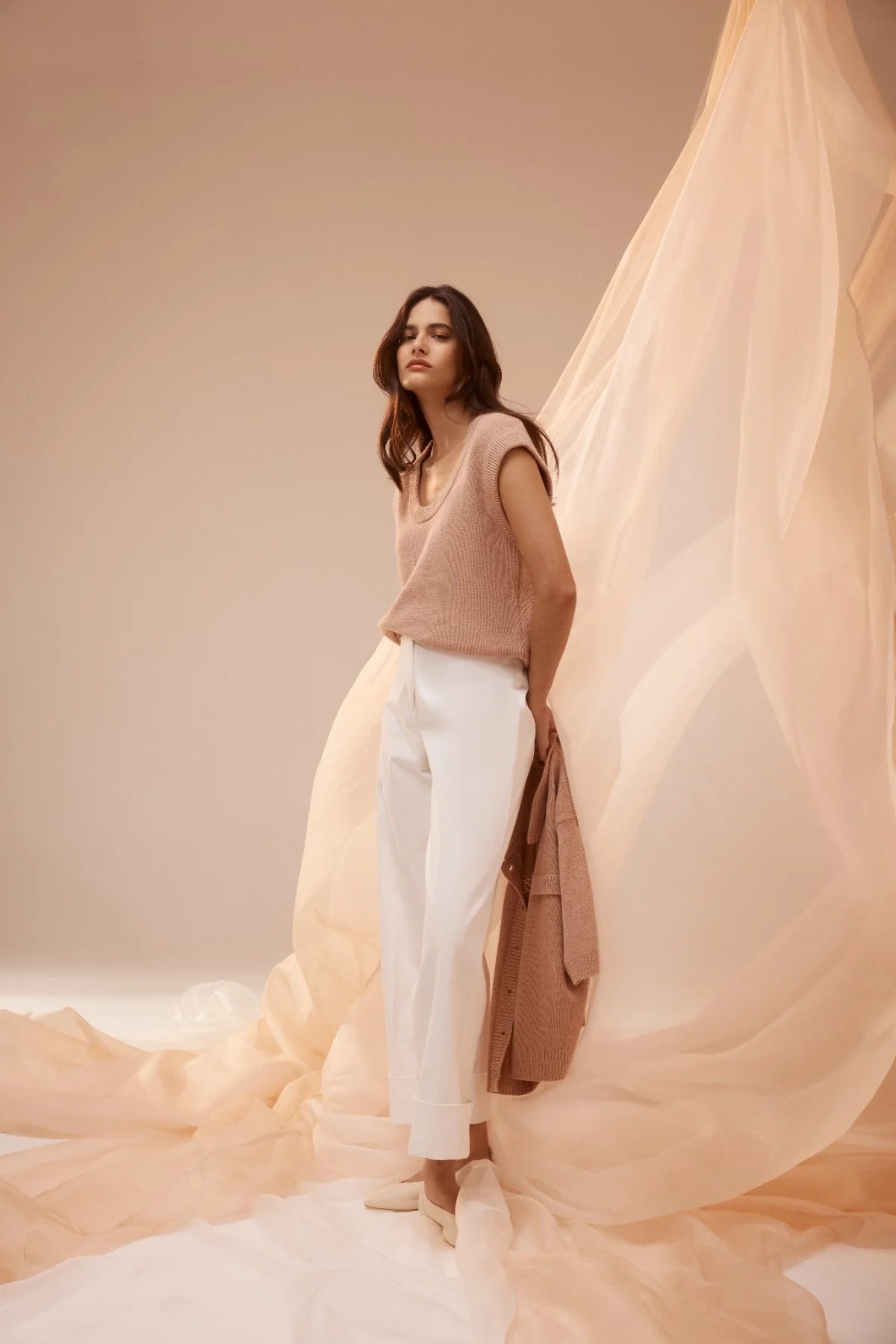 Porto Pant White