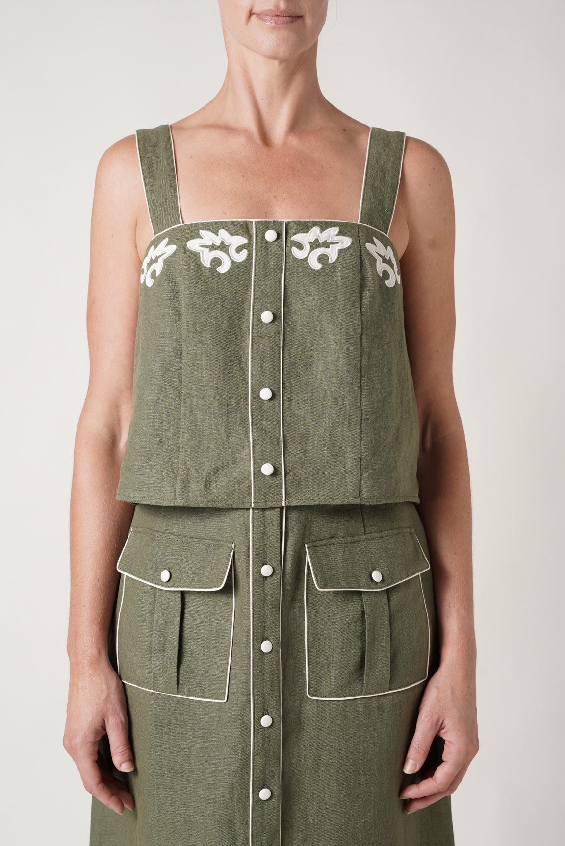 Sandpiper Linen Top