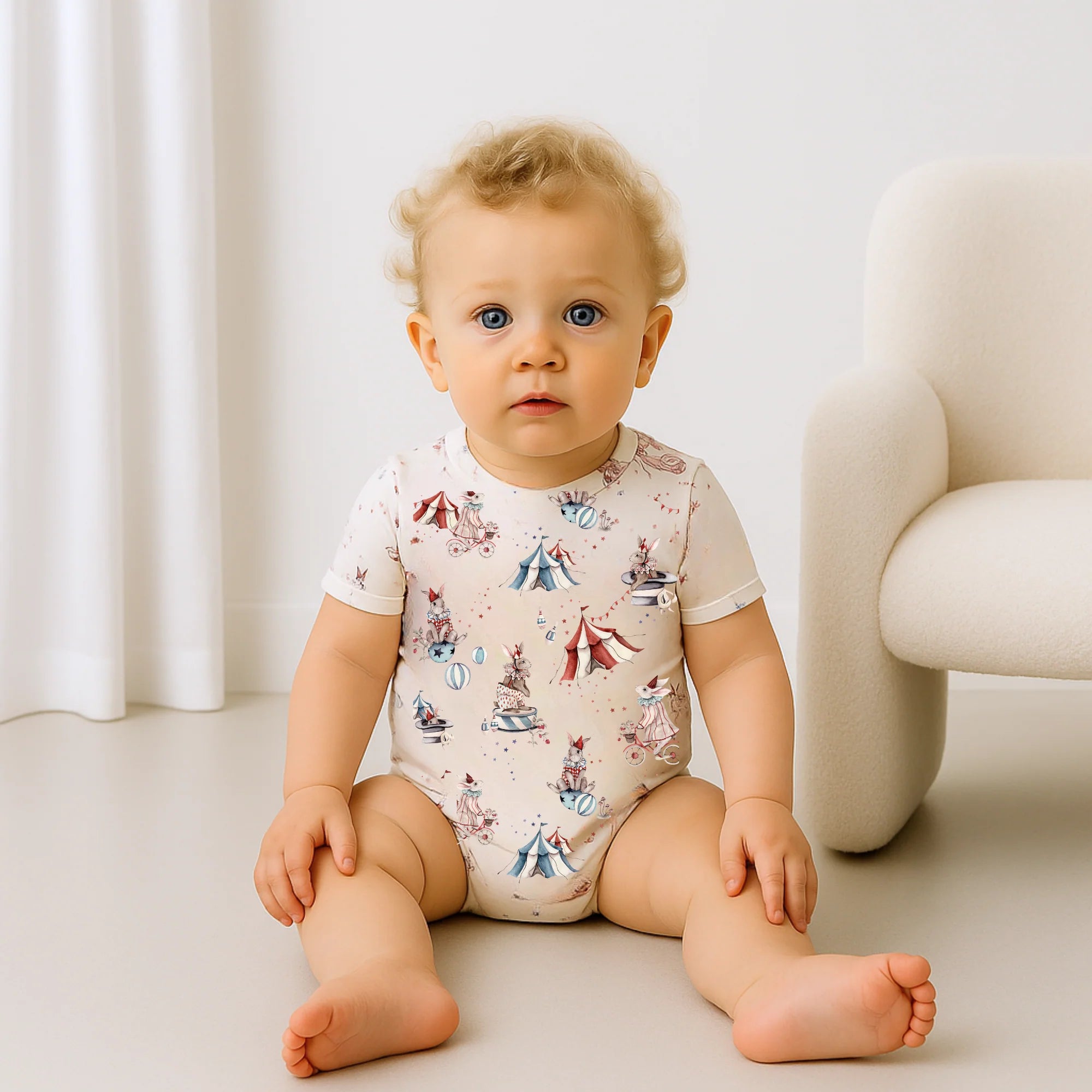 Circus Bunnies Bodysuit