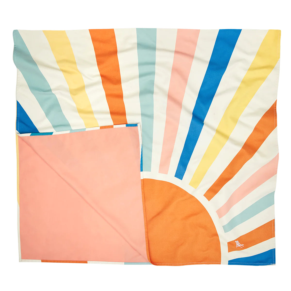 Dock & Bay - Beach Towel Stripes Go Wild Collection L - Rising Sun