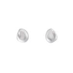 Load image into Gallery viewer, FAIRLEY Silver Keshi Studs
