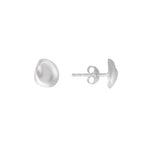 Load image into Gallery viewer, FAIRLEY Silver Keshi Studs
