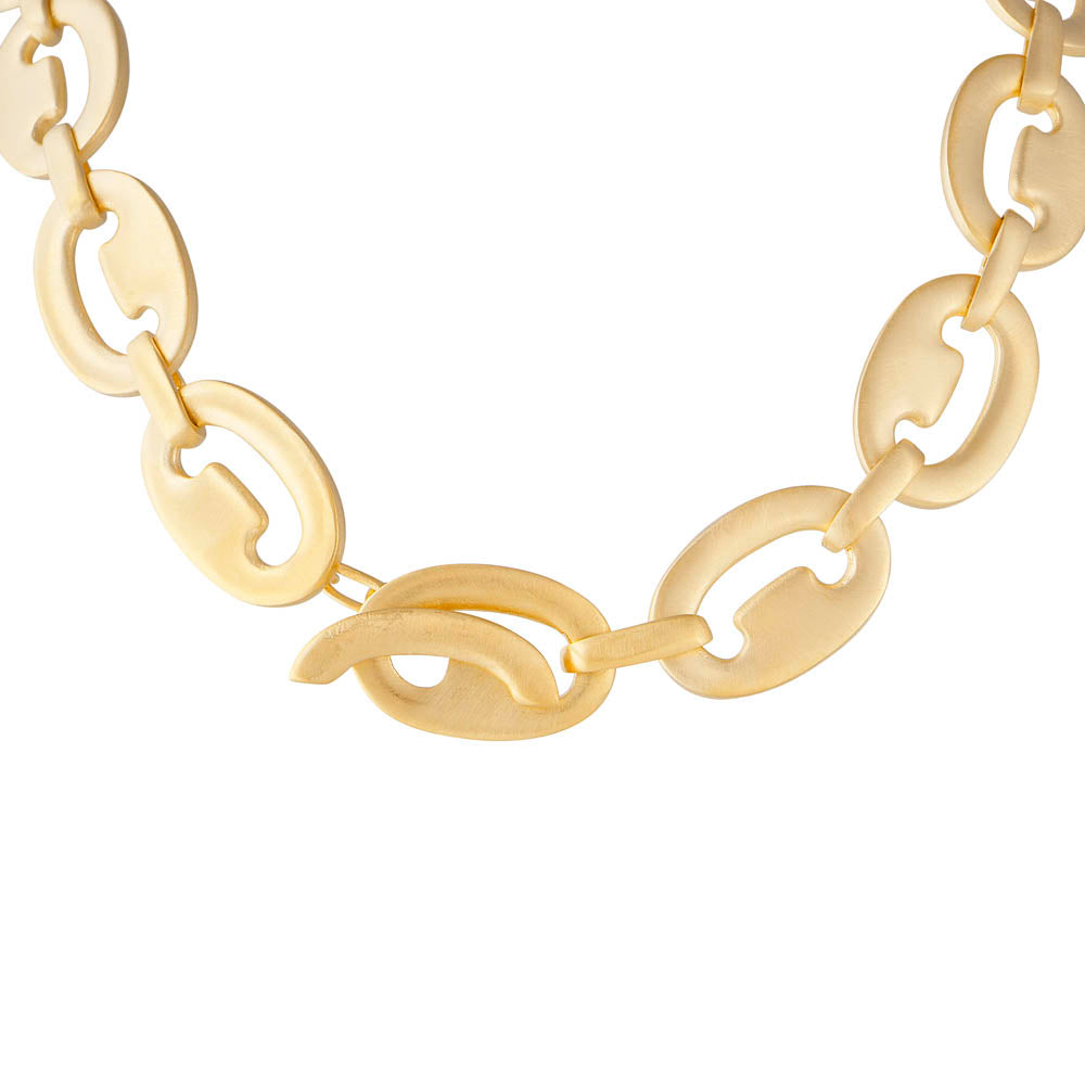 FAIRLEY Golden Link Necklace