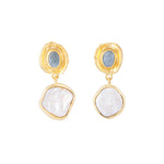 Load image into Gallery viewer, AQUAMARINE PEARL DROPS
