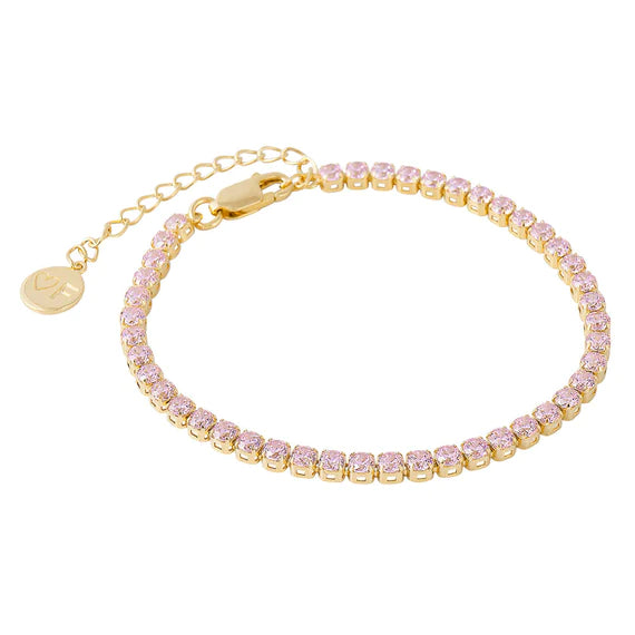 FAIRLEY - Rosa Tennis Bracelet