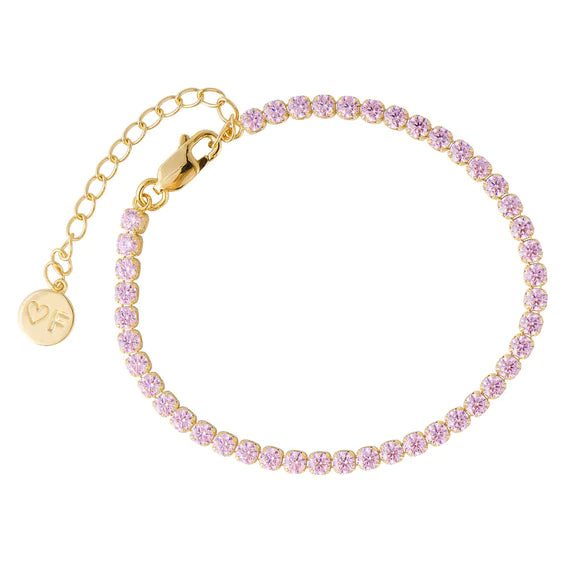 FAIRLEY - Rosa Tennis Bracelet