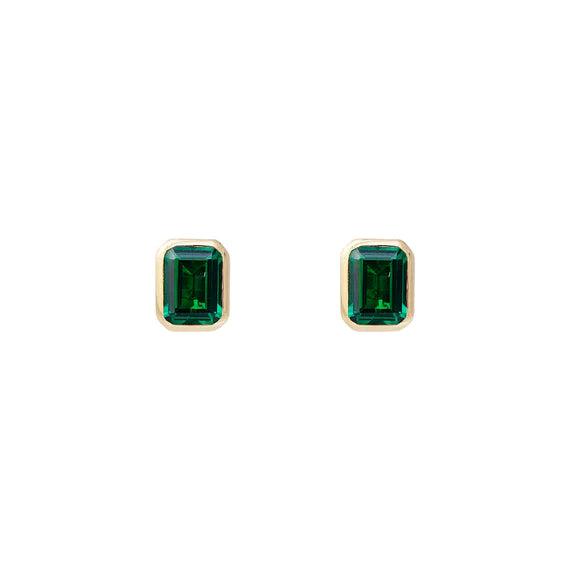 FAIRLEY - Green Crystal Cocktail Studs