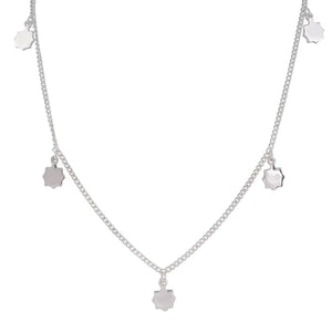 FAIRLEY - Silver Sunshine Charm Necklace