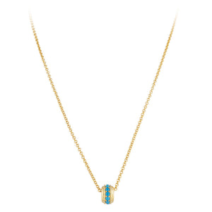 BLUE GROTTO ORB NECKLACE