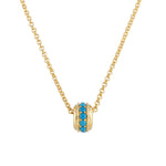 Load image into Gallery viewer, BLUE GROTTO ORB NECKLACE

