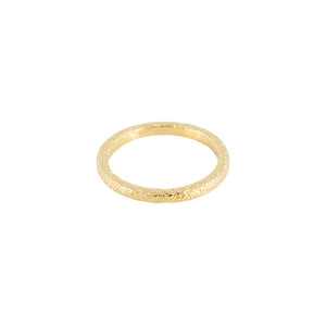 ANTIQUE GOLD STACKING RING 8