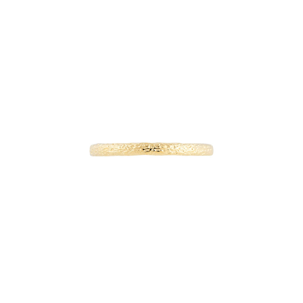 ANTIQUE GOLD STACKING RING 8