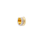 Load image into Gallery viewer, TWO-TONE PAVE HUGGIES
