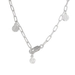 Load image into Gallery viewer, SILVER BEACH COMBER CHARM NECKLACE
