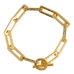 Load image into Gallery viewer, ANTIQUE GOLD  CHAIN BRACELET
