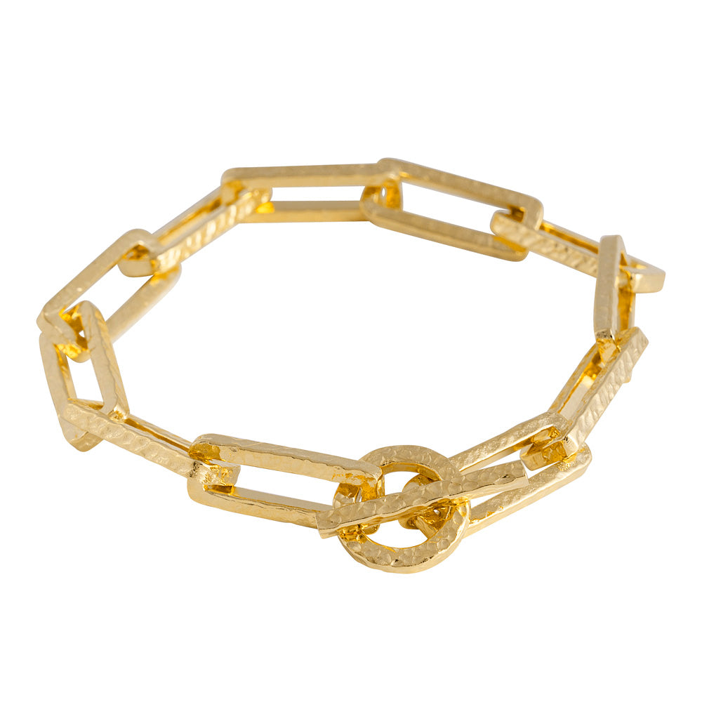 ANTIQUE GOLD  CHAIN BRACELET