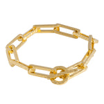 Load image into Gallery viewer, ANTIQUE GOLD  CHAIN BRACELET
