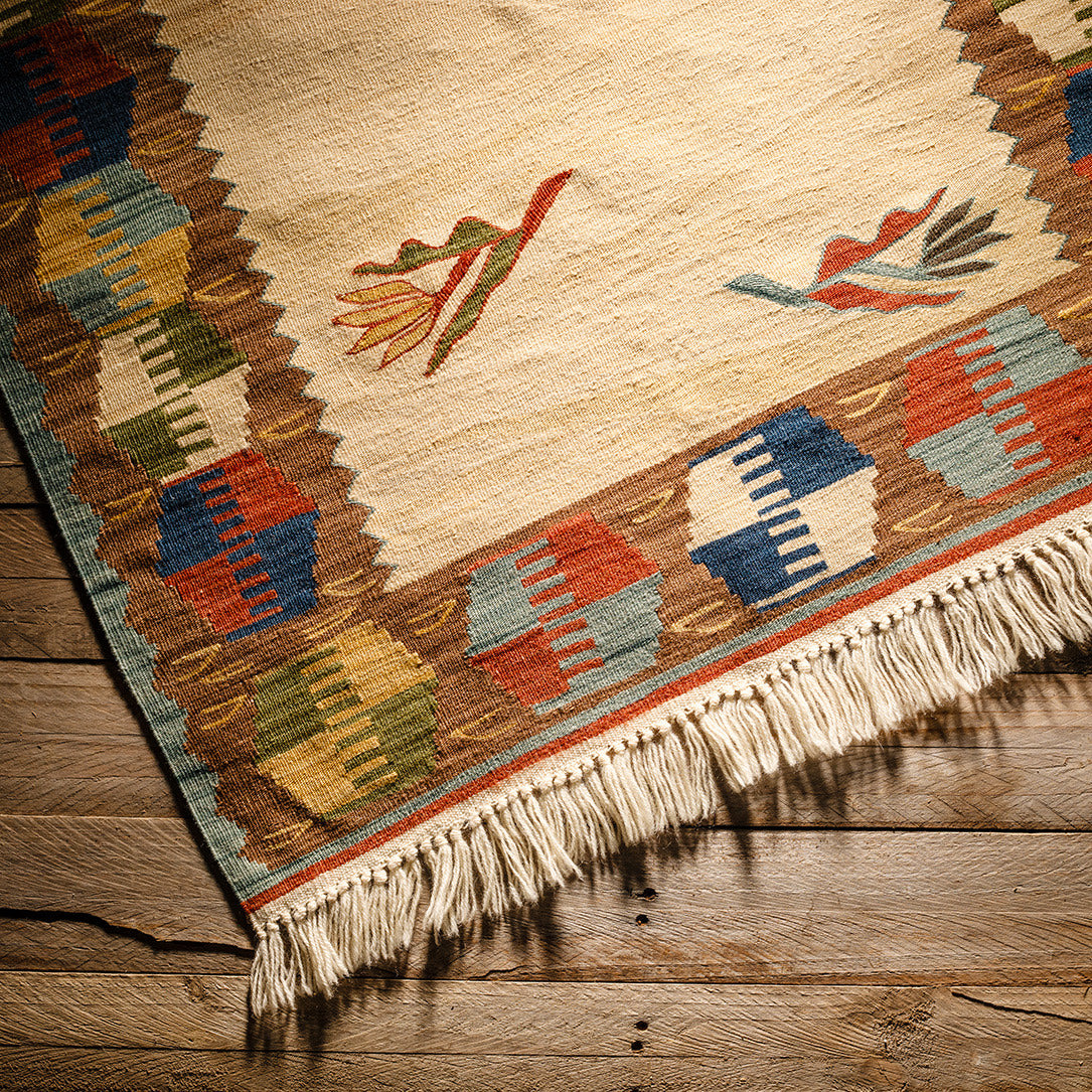 HAWKES X Turkish BATH & HOME Rug and textiles evening