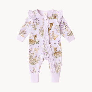 Enchanted Garden - Bamboo Zipsuit