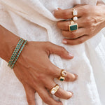 Load image into Gallery viewer, FAIRLEY - Pearl and Mother of Pearl Ring
