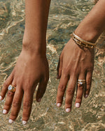 Load image into Gallery viewer, ANTIQUE GOLD CUFF

