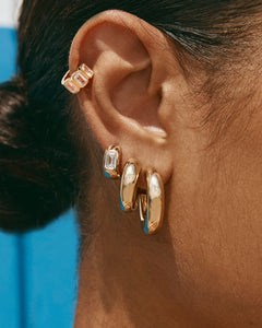 BOLD GOLD MAXI HOOPS