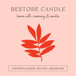 Load image into Gallery viewer, Our Town Candle - Restore
