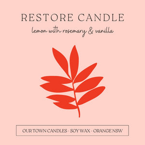 Our Town Candle - Restore