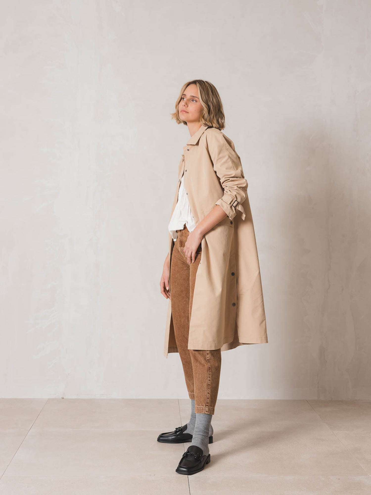 INDI & COLD Raincoat Trench