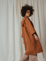 Load image into Gallery viewer, Indi &amp; Cold Copper Trench Coat

