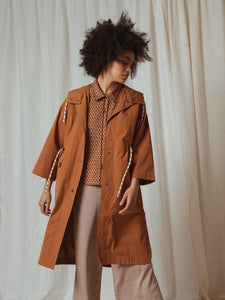 Indi & Cold Copper Trench Coat
