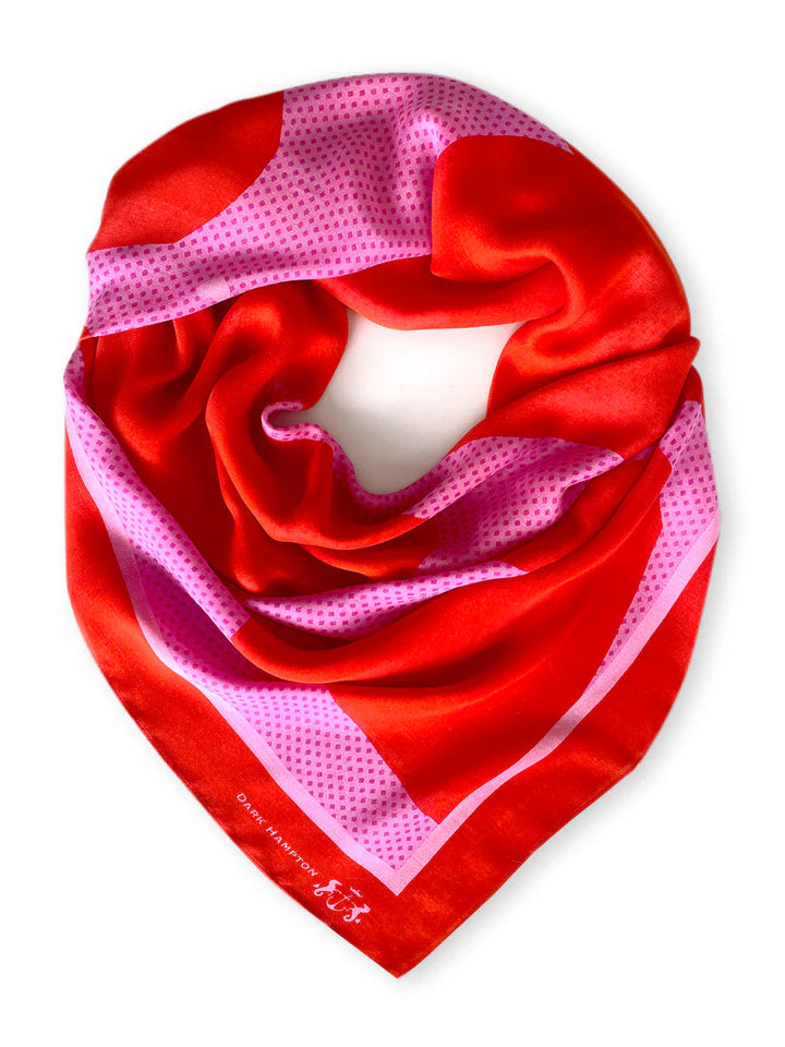 Dark Hampton Have Heart Cashmere Modal Scarf
