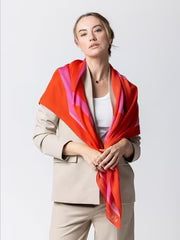 Dark Hampton Have Heart Cashmere Modal Scarf