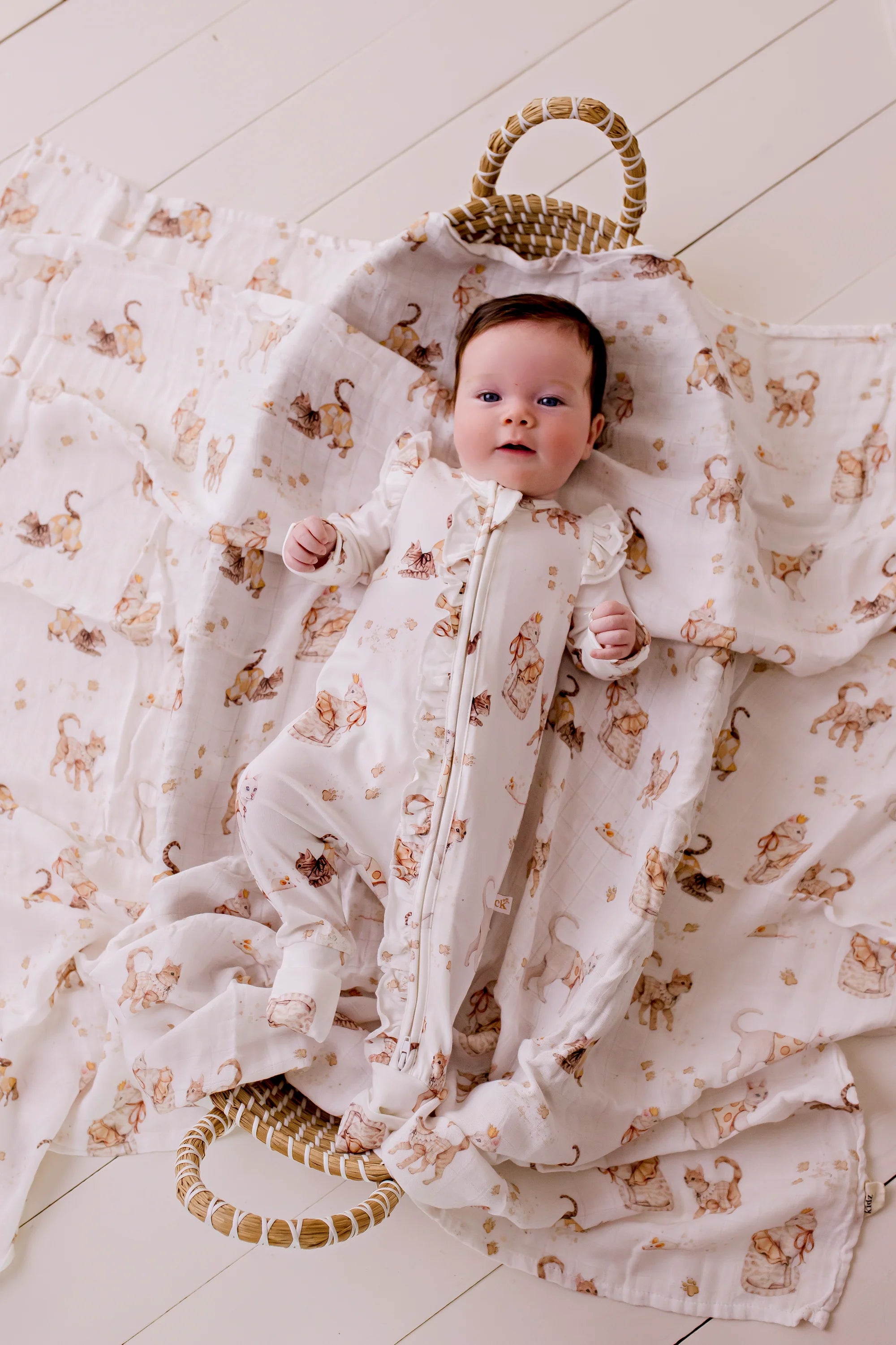 Royal Whiskers Bamboo Zipsuit
