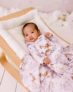 Enchanted Garden - Bamboo Zipsuit