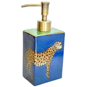 C.A.M. - Isla Savon Dispenser - Leopardo Blue