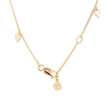 Load image into Gallery viewer, FAIRLEY Golden Heart Charm Necklace
