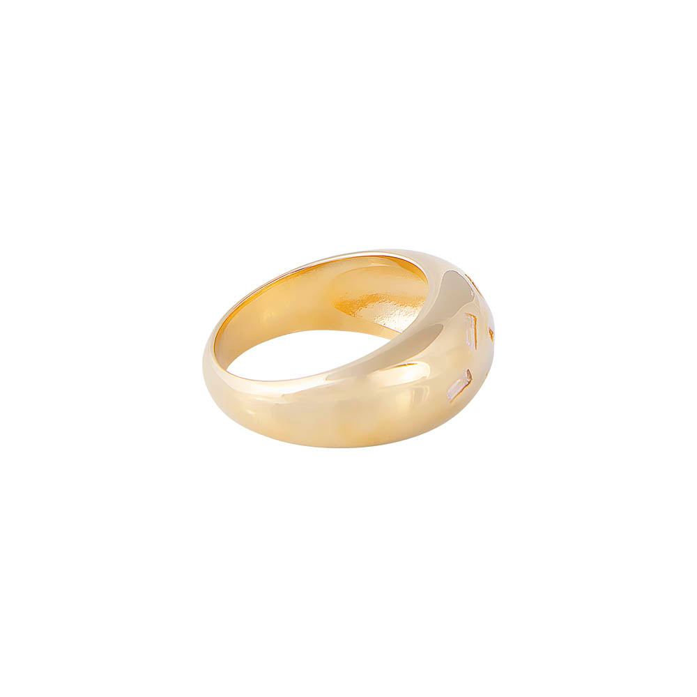 FAIRLEY Scatter Baguette Ring