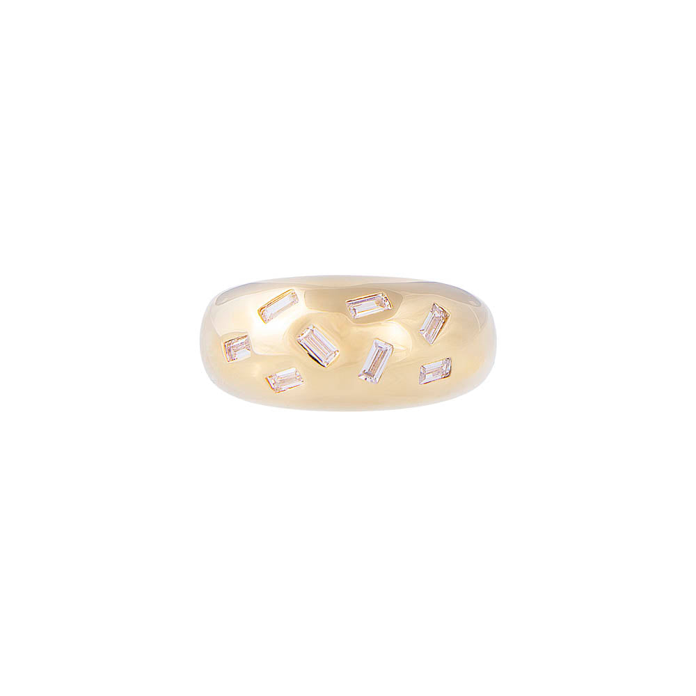 FAIRLEY Scatter Baguette Ring