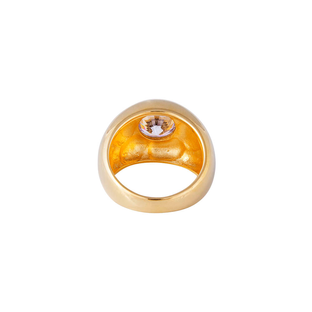 SOLITAIRE COCKTAIL RING 7